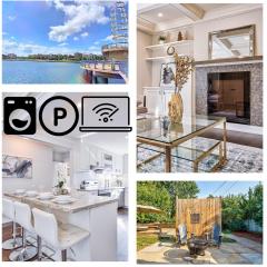 Guest Favorite Luxury 3BR Getaway 5 Min to Lake Big Yard Fun