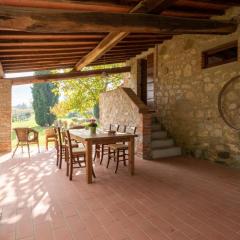 Villa In The Farmhouse With Pool In Tuscany