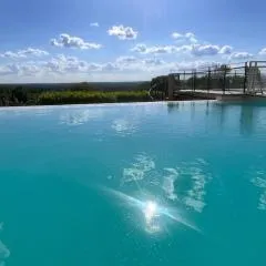 Vue exceptionnel-Piscine chauffée-salle de sport