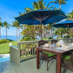 Oceanfront Wailea Sunset Bungalow, Hot Tub, Large Yard!