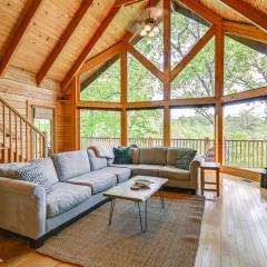 Game Room, Hot Tub and Decks Scenic Franklin Cabin