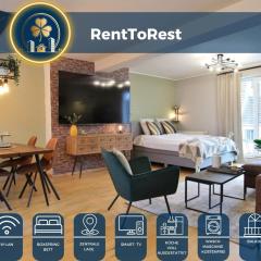 RtR Essen - Für bis zu 4 Personen - Voll ausgestattet - Balkon - Zentral Limbecker Platz - Messe - Uniklinikum - Smart TV 88"- Modern