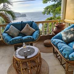 Family 2 bed apartment with stunning sea views