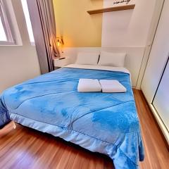 Estúdio Elegante, bem no centro - Ar quente/frio