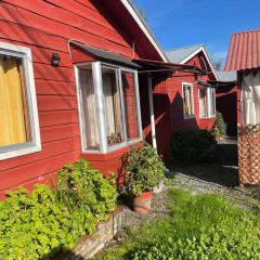 Caza azul salto del laja