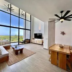 Upscale Playa Bonita Loft with Pool & Ocean Views