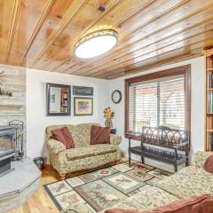 Game Nights in Pines Winter Woods Cozy Cabin