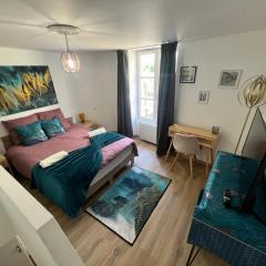Montbel'appart-Le duplex jardin terrasse