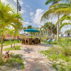 Walk to Beach Fort Meyers Home with Patio!