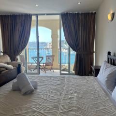 Front Row Seafront House with Dreamy Valletta and Harbour Sunset Views