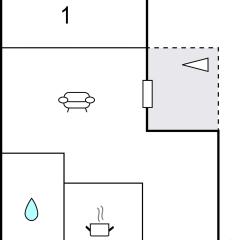 1 Bedroom Awesome Home In Haffkrug