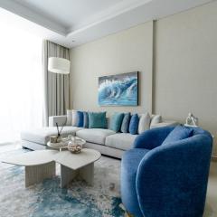 Nasma Luxury Stays - Calming Blues Stylish 1BR in Hayat Island