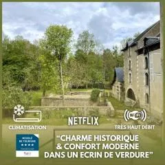 Gite du Meunier, Moulin de Vineuil, 4ch, 2sdb