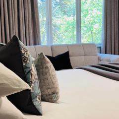 Charming Queen Bedroom with Bathroom Vancouver West