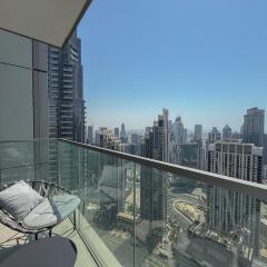 Nasma Luxury Stays - Chic HighRise 1 BR in the Heart of Dubai