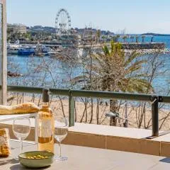 Appartement La Plage - am Strand mit Meerblick