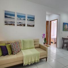 Apê em Ubatuba Praia, Centro e Mercado a Pé