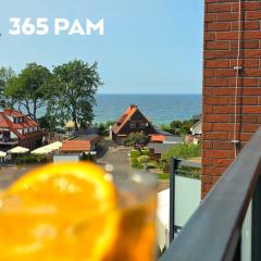 365PAM - Dwupoziomowy Loft z Widokiem na Morze