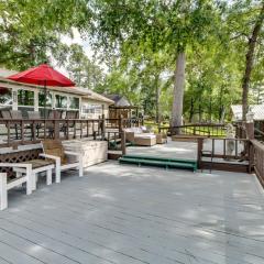 Private Dock and Fire Pit Gantt Lake Getaway!