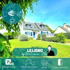 Le Ligno - Maison Néo-bretonne mer et plages