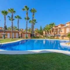Inviting house in Lepe with shared pool.
