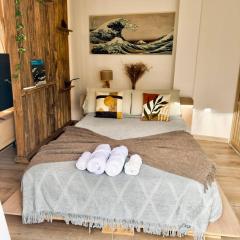 Plaza Serrano: Japandi -epicenter nest by airesB&B