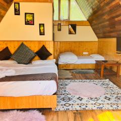 A Shape River Side Cabin
