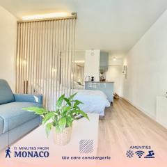 Splendid Studio With Swimming Pool Next To Monaco