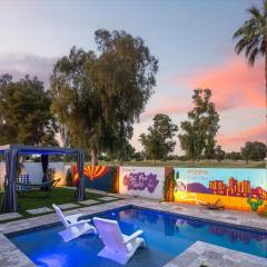 4 Br-Sleeps 10-Heated Private Pool-Fire Pit-Games