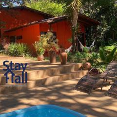 Refugio na Natureza-Chácara-Piscina Privativa-124D