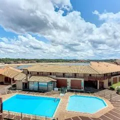 V-Landes 09-Vieux Boucau Joli appartement pour 6 personnes avec terrasse dans résidence avec piscine