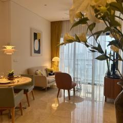 1BR condo with Amazing KLCC View & Infinity Pool at Lalaport Bukit Bintang