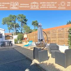 Maison rénovée 3 ch. proche mer, animaux admis, terrasse et parking - FR-1-231-290