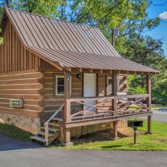 Studio Cabin with Loft near Smoky Mountains