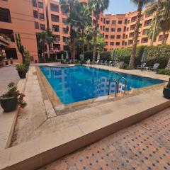 Appartement 2 chambres piscine hivernage Marrakech