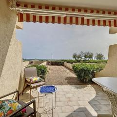 Appartement 2P Cabine sur Plage avec Parking et Climatisation - FR-1-715-46