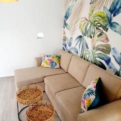 Modern BohoTropical apartment with terrace