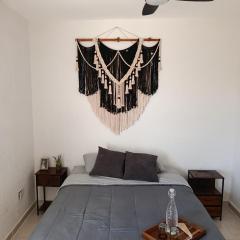 Habitación privada en penthouse con roof top