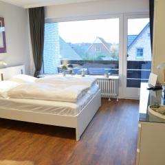 Helle, 1- Zimmer Appartement mit Doppelbett