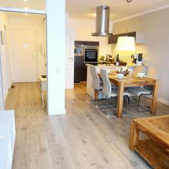 Im Zentrum von Westerland gelegene Ferienwohnung mit Westbalkon und schönem Ausblick