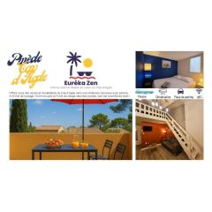 Résidence Eureka-clim-parking-Wifi-piscine-Proche village natu