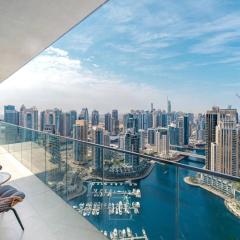 Luxury Marina Gate 3BR with Stunning Marina Views