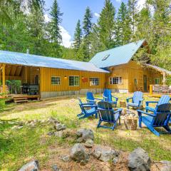 Riverside Cabin on 9 Acres in Montana