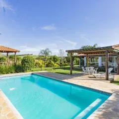 Casa de Campo c Piscina e Wi-Fi em Gramadinho