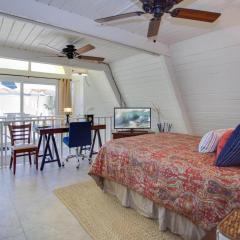 Retro A-Frame Studio W Loft & Sun Deck Steps From Beach By Beachview Rentals