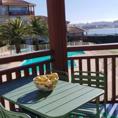 Appartement Duplex T2 avec Piscine à Vieux-Boucau, Proche Plage - FR-1-239-769