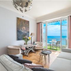 "Le Méditerrannée" by EnjoyNice, breathtaking sea view, 2 terraces and Airco