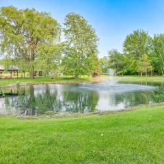 5-Acre Kingston Getaway Pond, Peacocks and Fire Pit