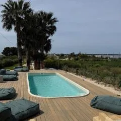 Casa B, Room 2 - mit Pool - at Lagoon - Lo Stagnone Kite Spot - Palm Kite Paradise