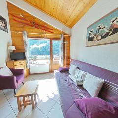 Appt au centre avec 2 chambres, balcon, casier à ski et tout confort au Grand-Bornand - FR-1-241-61